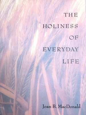cover image of The Holiness of Everyday Life
